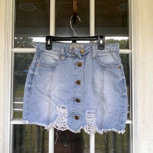 Jean Skirt